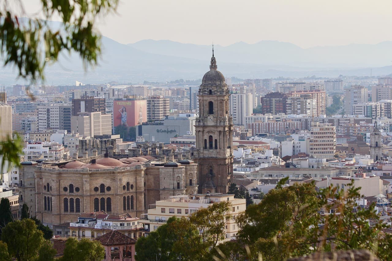 Málaga/ Alcazaba/ Castillo de Gibralfaro/ Larios